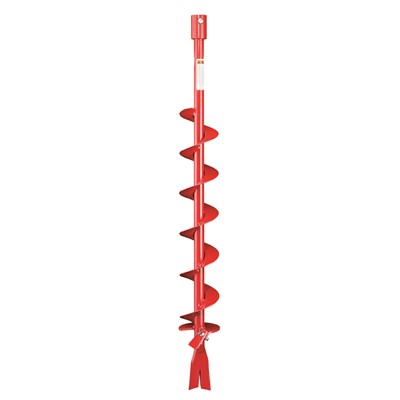 4" EARTH AUGER WITH POINT